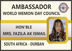 FAZILA AK ISMAIL SOUTH AFRICA - DURBAN